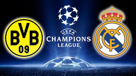 Borussia Dortmund vs Real Madrid UEFA