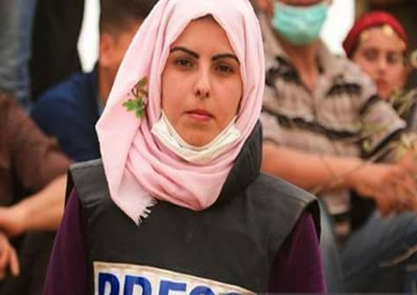 الصحفية الفلسطينية مريم أبو دقا