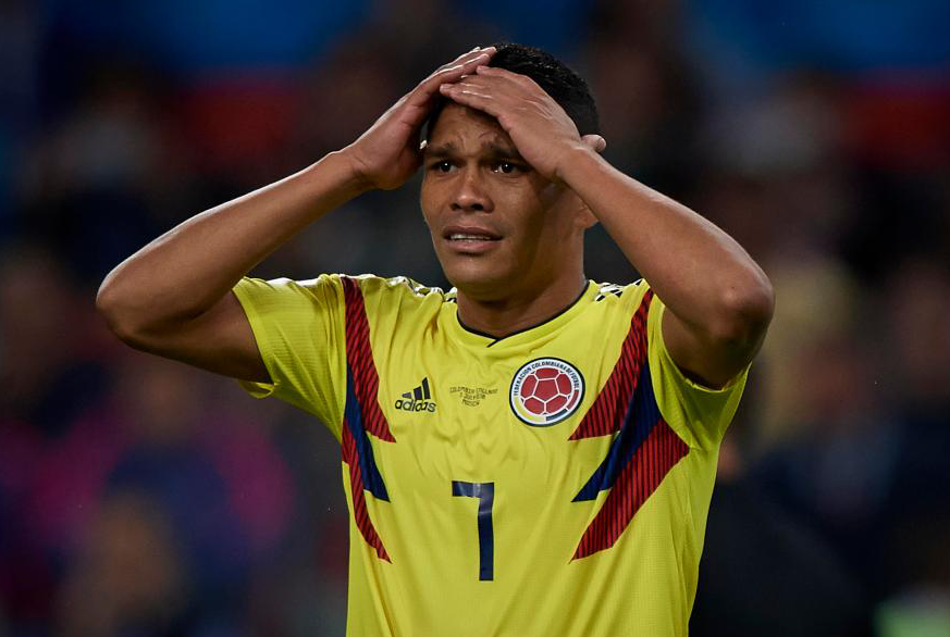 تهديدات بالقتل للاعبي كولومبيا بعد الخروج من كأس العالم!