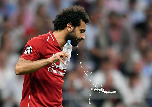 افطار محمد صلاح