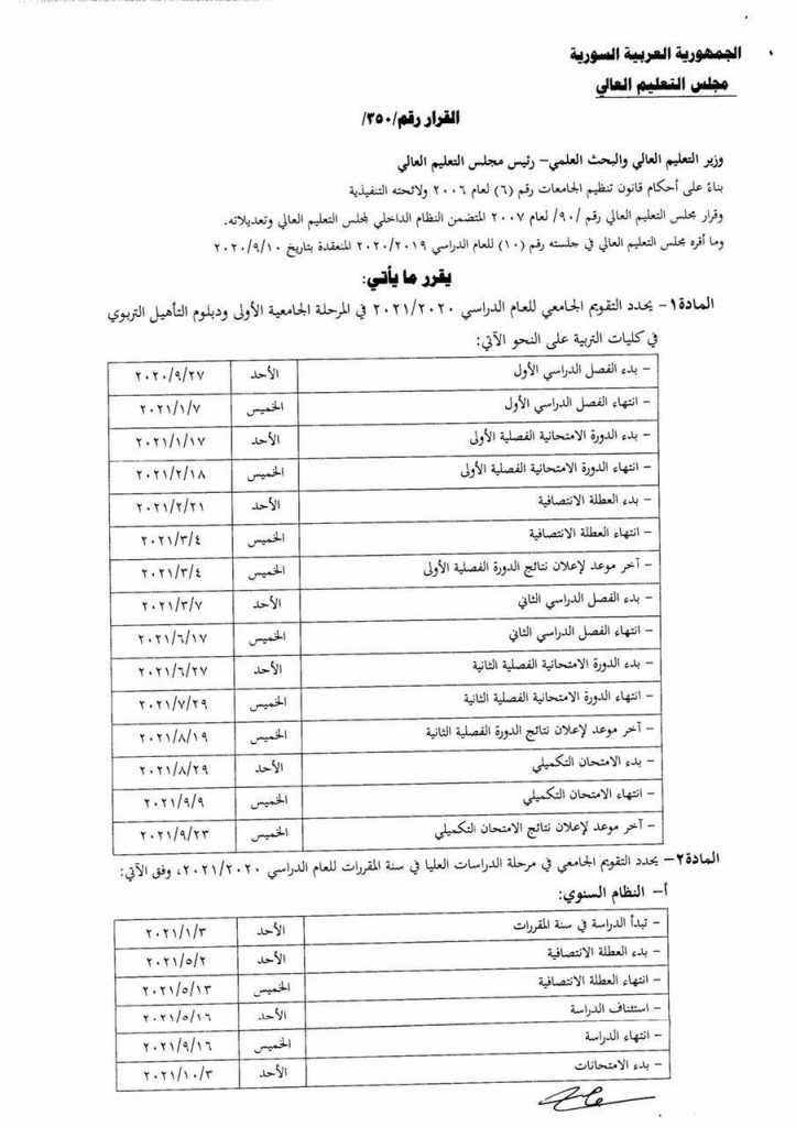 الجامعات دوام متى يبدا بدء الفصل