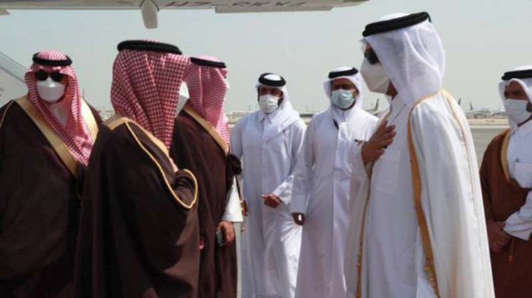 وزير الخارجية السعودي يزور قطر