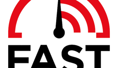 تطبيق fast speed test