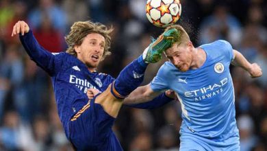 ريال مدريد الإسباني ومانشستر سيتي
