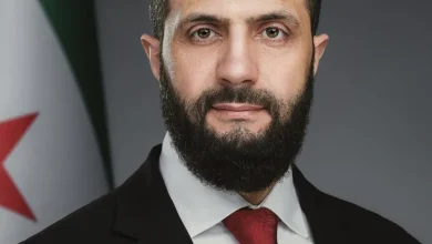 الرئيس السوري أحمد الشرع